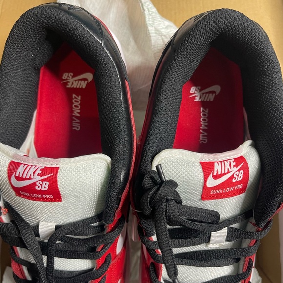 Nike Red and Black Athletic Shoes - Picture 4 of 10